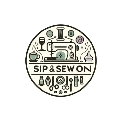 Sip and Sew On logo